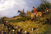 unknow artist Classical hunting fox, Equestrian and Beautiful Horses, 230. oil on canvas